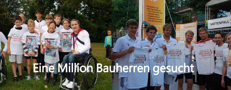 CHARITY: „Eine Million Bauherren gesucht“ – Hamburgs erste behindertengerechte Sporthalle more…
