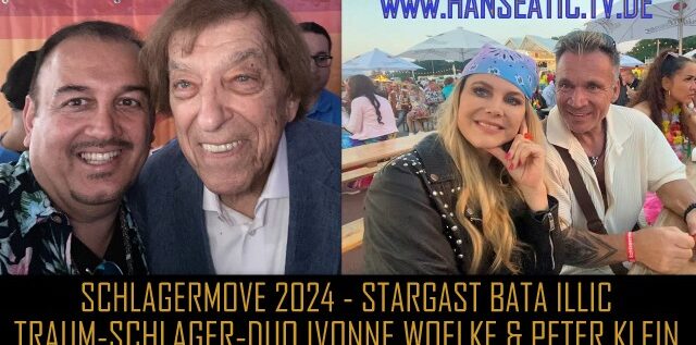 SCHLAGERMOVE 2024 – „EIN FESTIVAL DER LIEBE“ – SCHLAGER  LEGENDE BATA ILLIC – HAPPENING & HARMONIE AUF DEM HEILIGENGEISTFELD