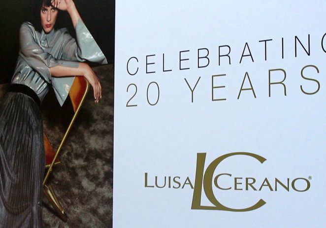 LUISA CERANO CELEBRATING 20 YEARS! Interviews with famous friends at the RED CARPET! During the Berlin Fashion Week!