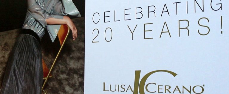 LUISA CERANO CELEBRATING 20 YEARS! Interviews with famous friends at the RED CARPET! During the Berlin Fashion Week!